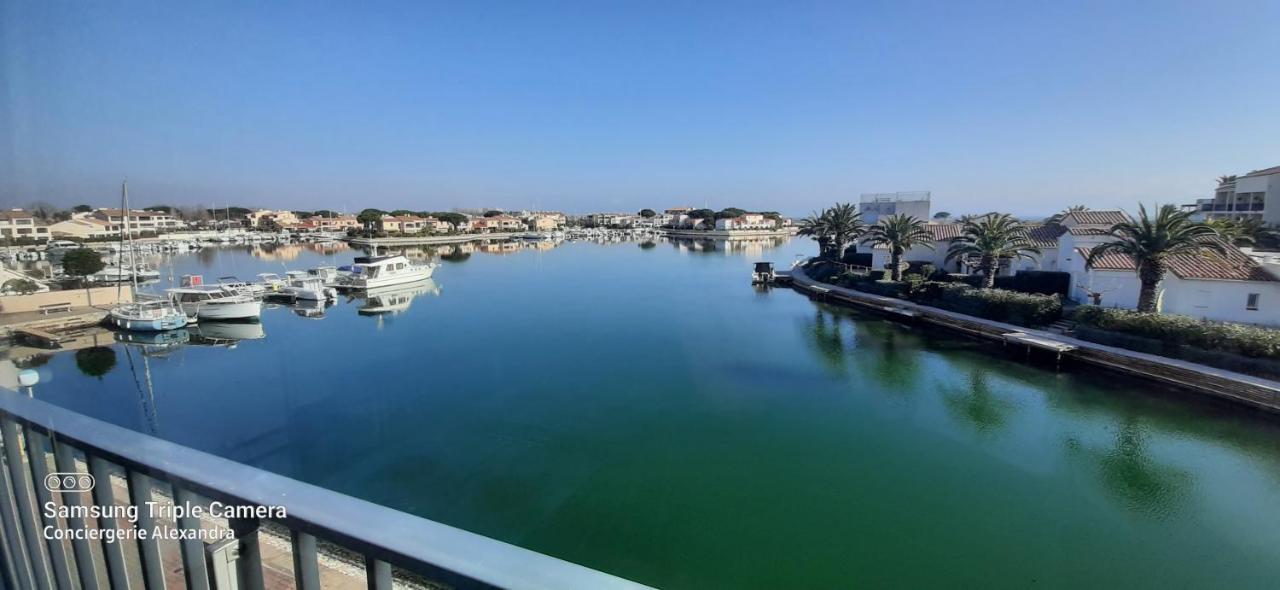 Vue Magique Sur La Marina - Appart En Duplex, Les Pieds Dans L'Eau Saint-Cyprien  Exterior foto
